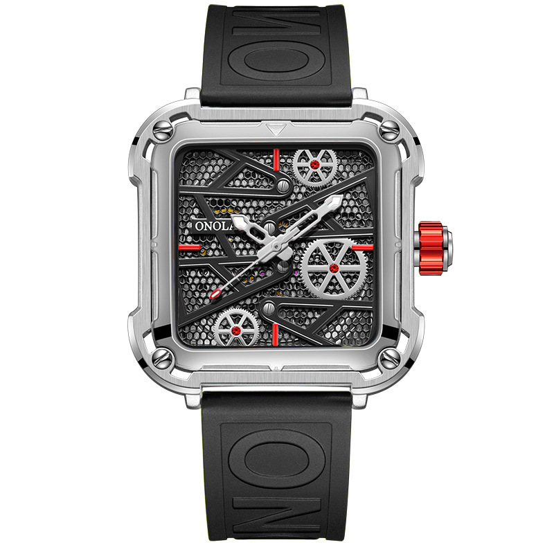 ساعة رجالية أنيقة من ONOLA Hollow Full Automatic Luxury Watches للرجال - Image 9