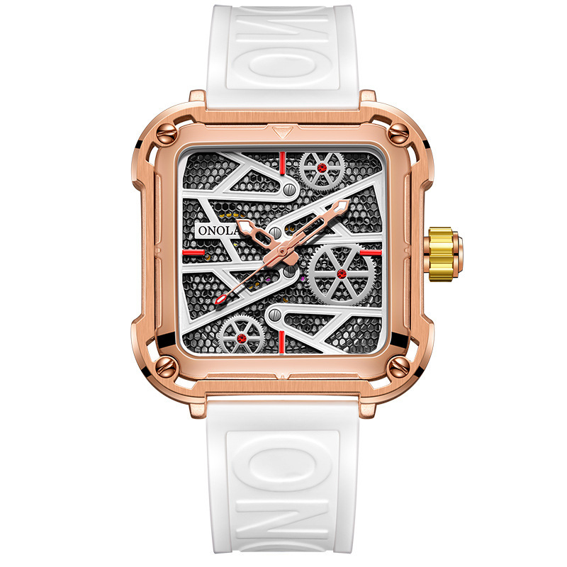 ساعة رجالية أنيقة من ONOLA Hollow Full Automatic Luxury Watches للرجال - Image 6