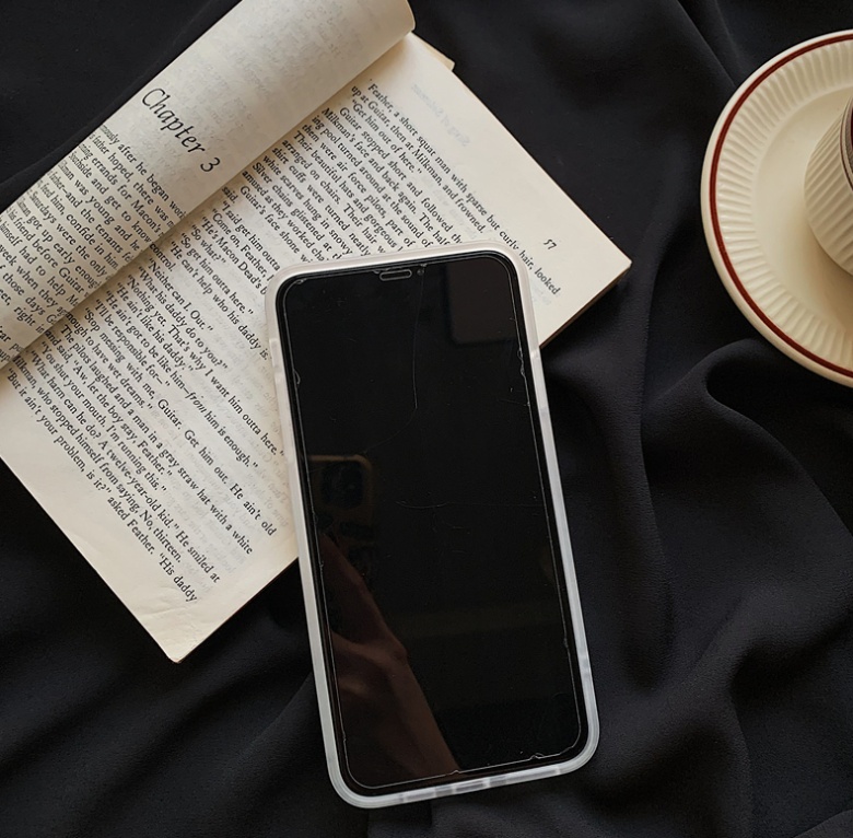 متوافق مع هاتف Apple، جراب هاتف Apple الرخامي اللامع - Image 3