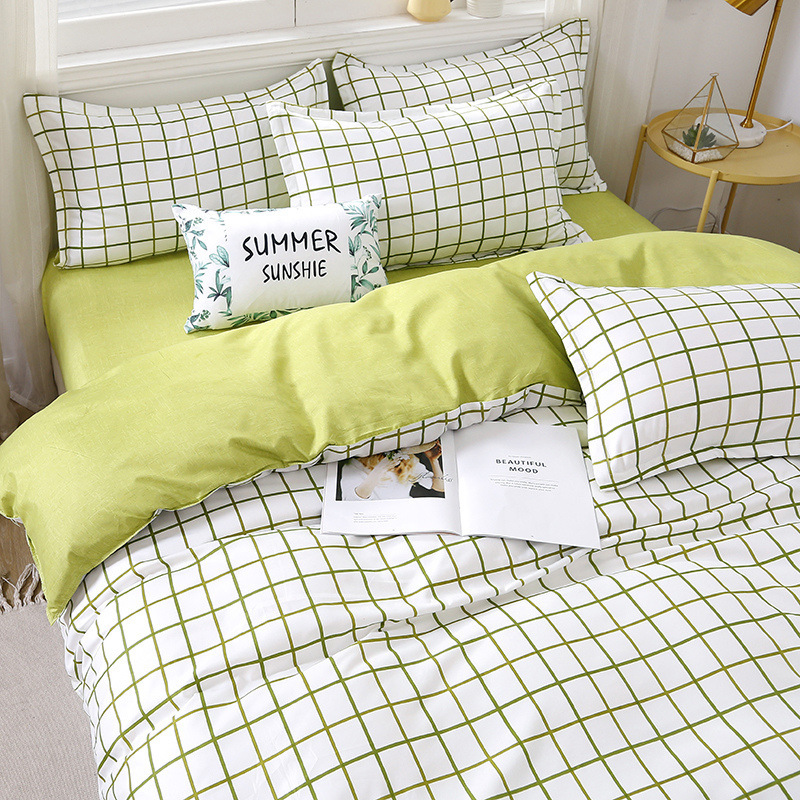 Gift Aloe Cotton Sheet Duvet Cover Sheet Four Piece Set - Image 5
